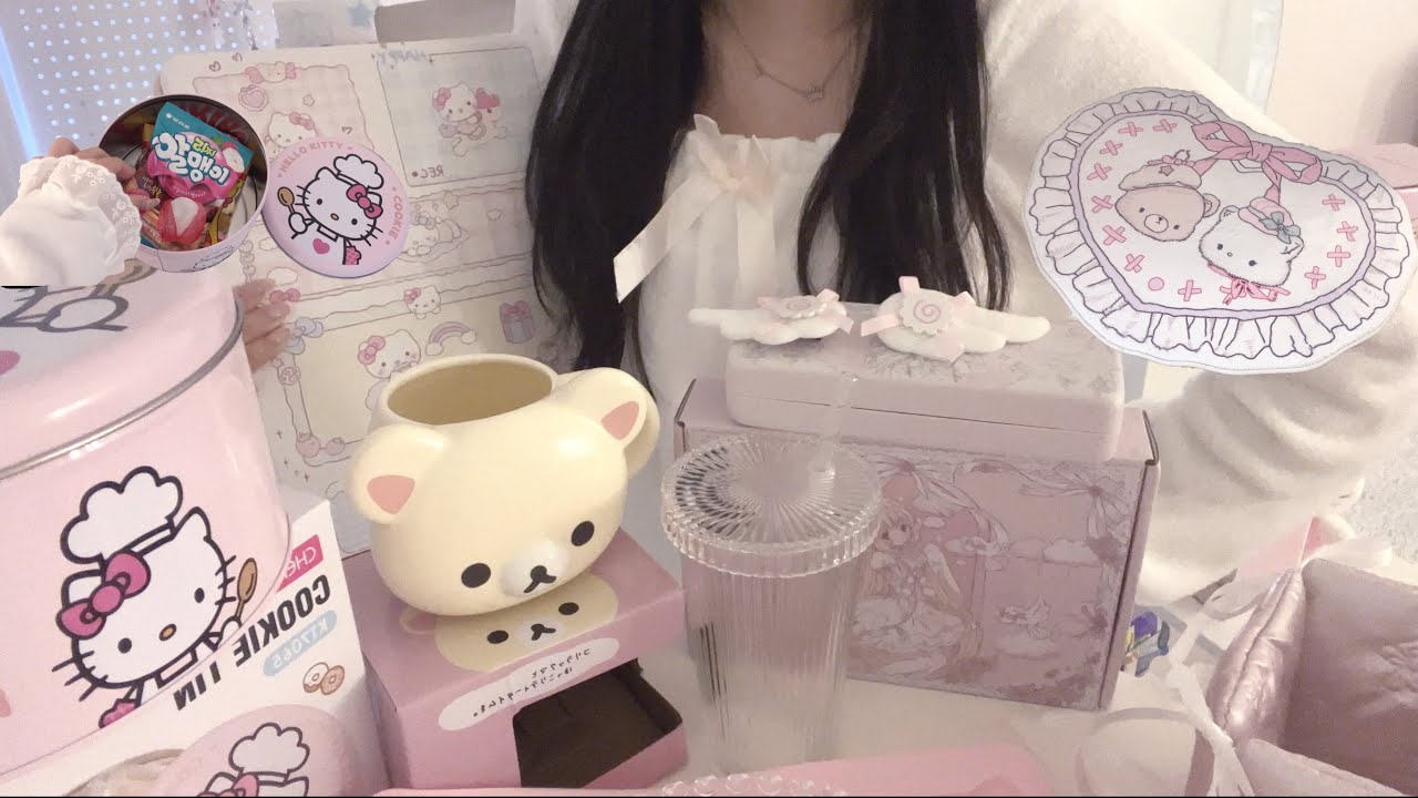 ⊹⁺⸜  Haul ⸝⁺⊹ | 내 취향을 한 데 모으면 이런 느낌..? *∙͌♡  • 타오바오 하울 (with.쉽겟 ) • 아기자기 소품 언박싱˚* ੈ✩