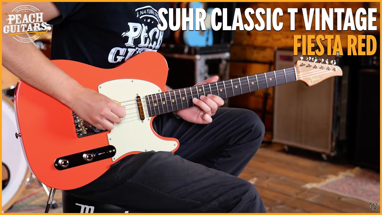Suhr Classic T Vintage Limited Edition | Fiesta Red