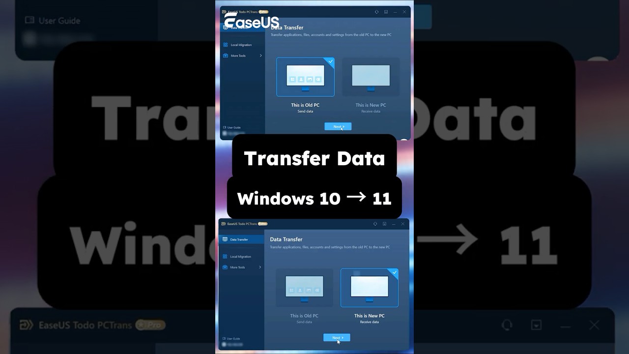 Как перенести данные из Windows 10 в Windows 11 #pctips #datamigration