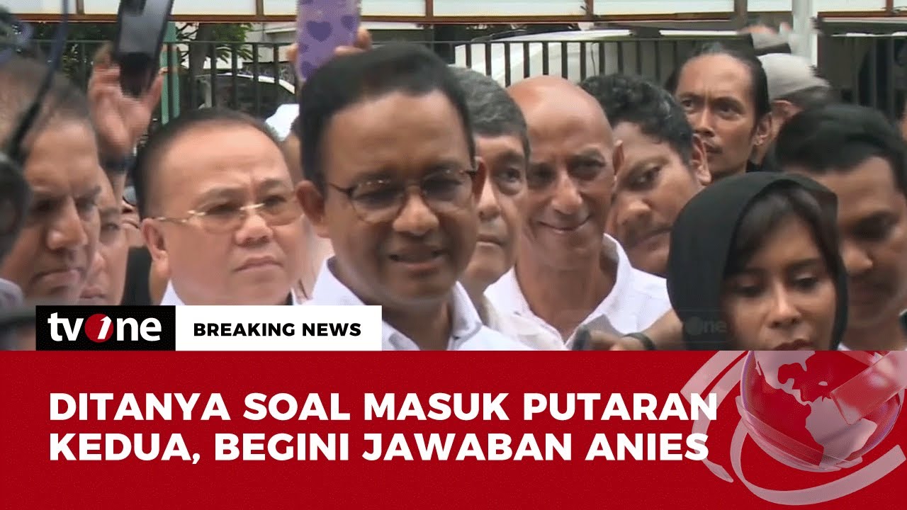 Anies Baswedan Tiba di Posko Pemenangan AMIN: Rakyat Semakin Terbuka untuk Perubahan | tvOne