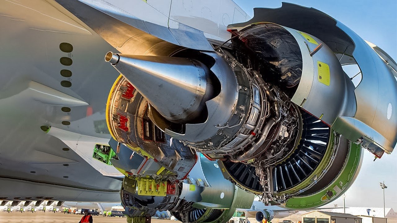 Erstaunliche Technologie des Turbinenmotors, Unglaubliche Flugzeugmontage
