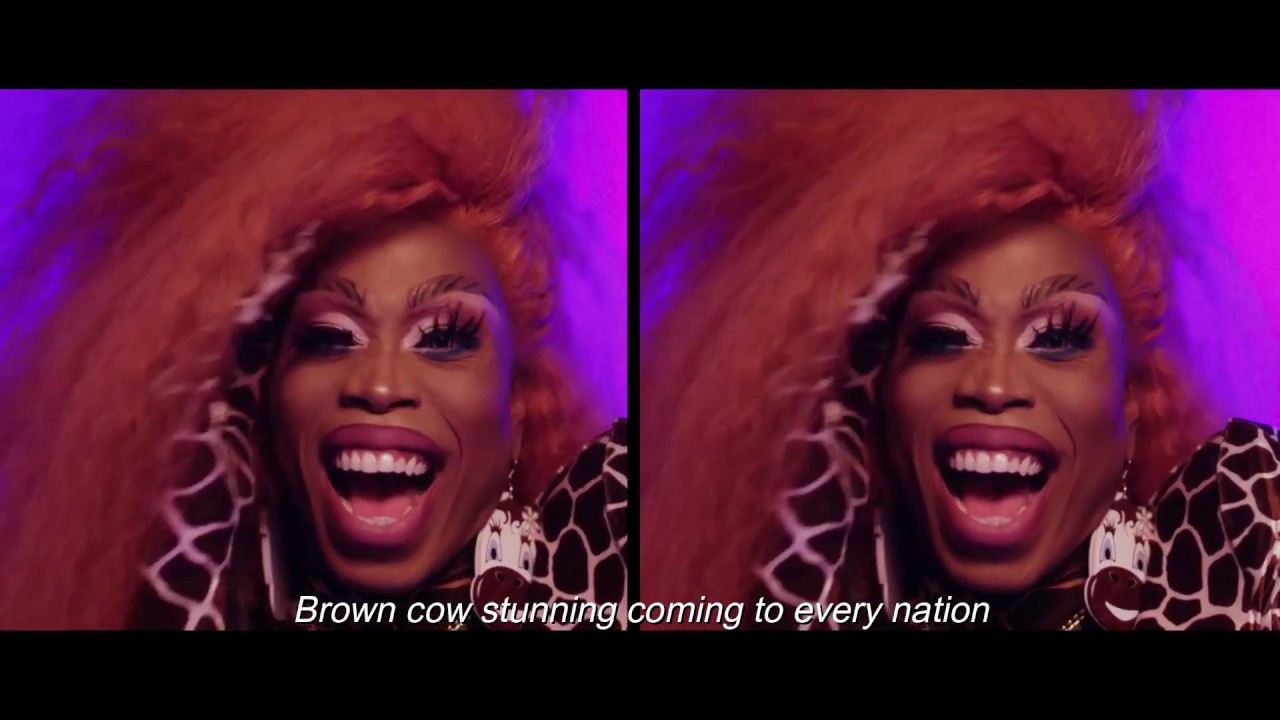 Monique Heart - Brown Cow Stunning (Lyrics Video) / ALL STARS 4