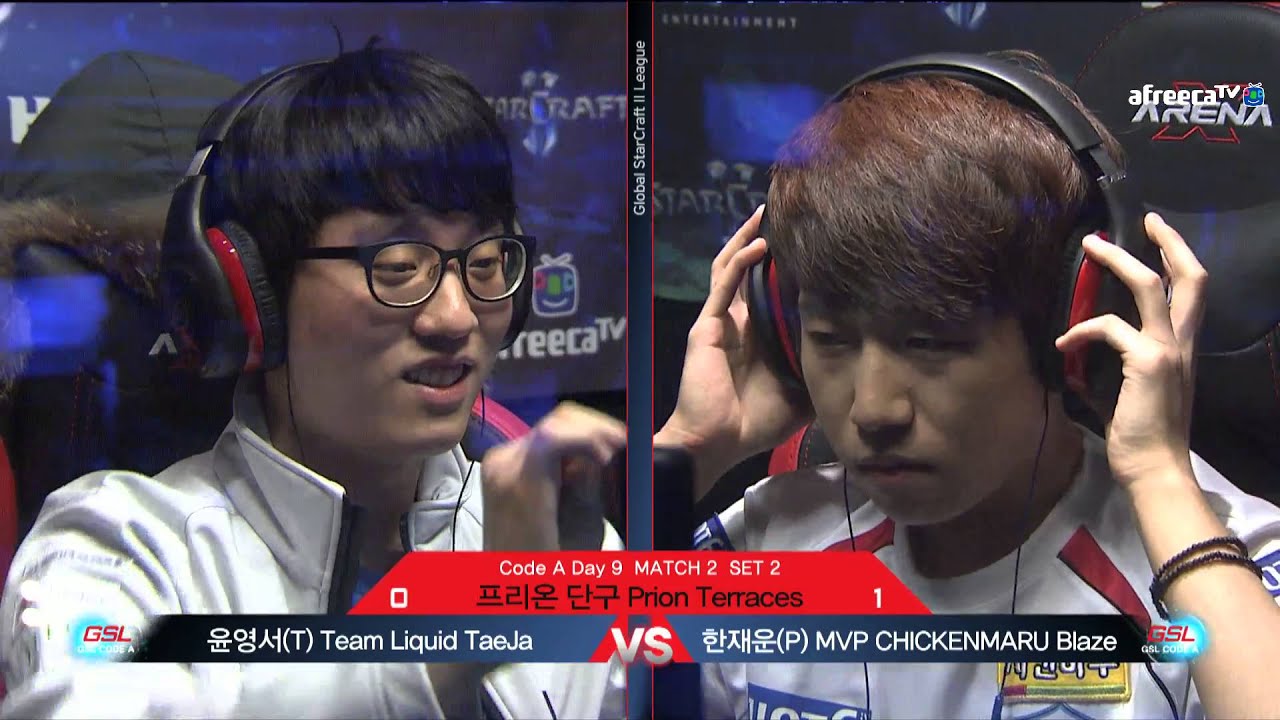 Taeja(T) vs Blaze(P) GSL