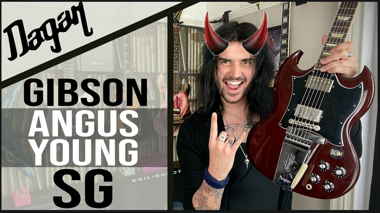 Gibson Angus Young Signature SG! - Gibsons FIRST Signature SG from the 2000's!