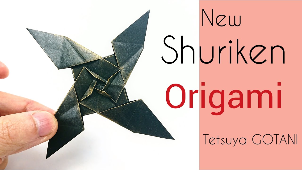 new Origami Shuriken tutorial