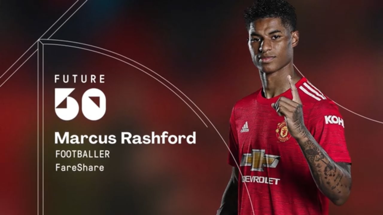 Marcus Rashford Scores Goal in Fight to End Child Food Poverty in Britain | #PMIFuture50