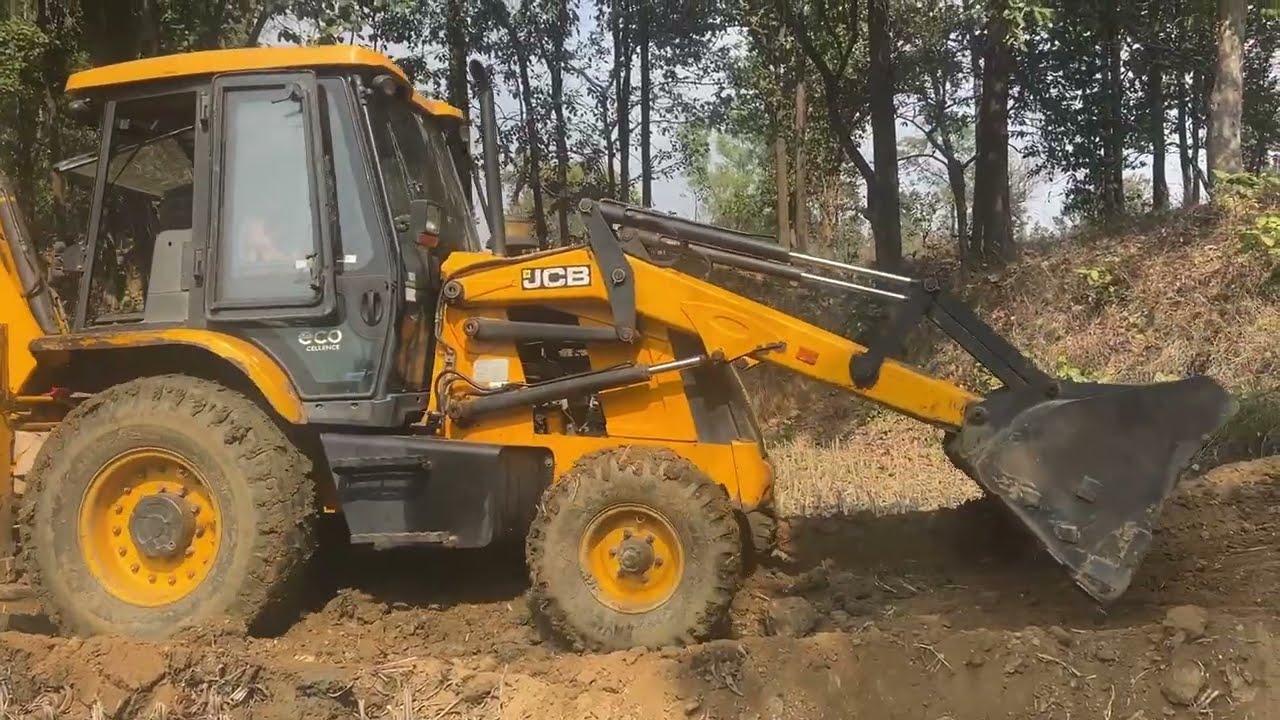 Jcb 3dx machine work in  talab mahrasta 😲😱