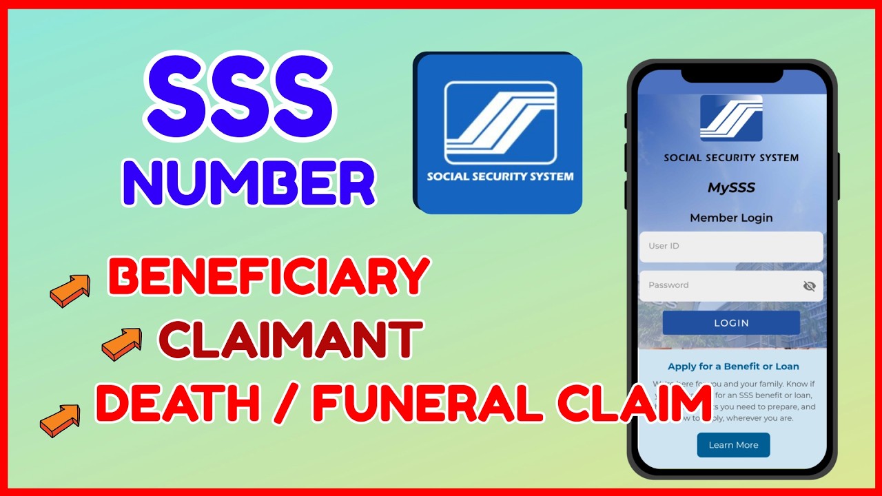 Paano Kumuha ng SSS Number para sa Claimant - Death & Funeral Benefits Guide