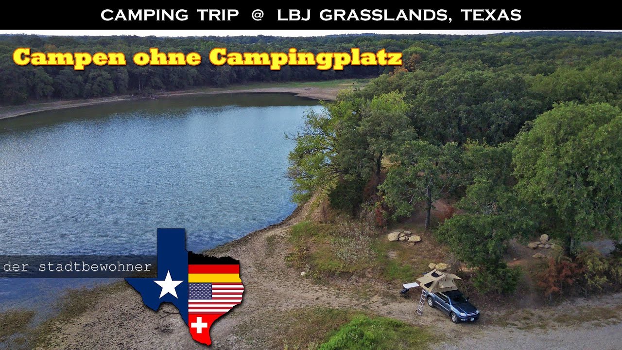 Camping Trip in den LBJ Grasslands, Texas