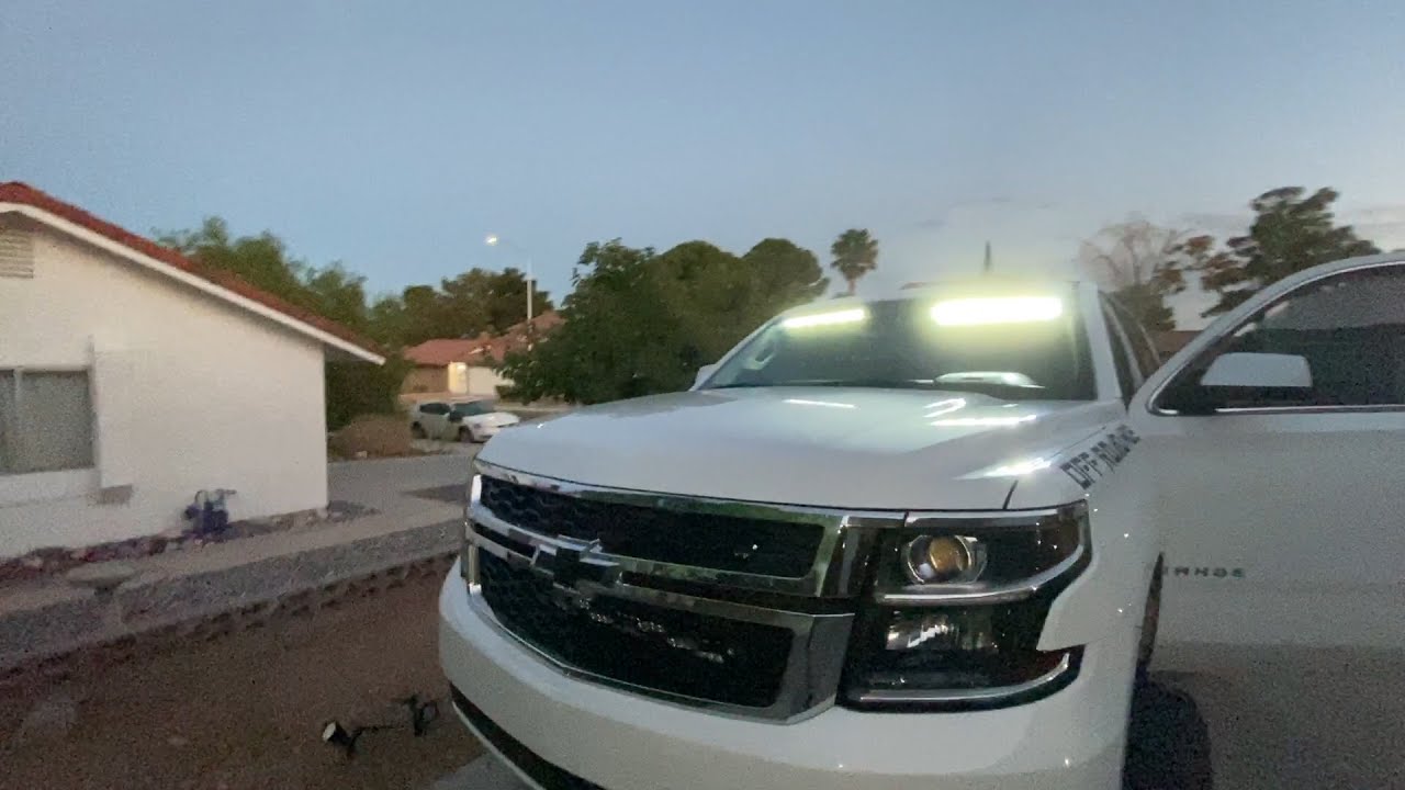 Interior Light Bar Install in 2015 Tahoe