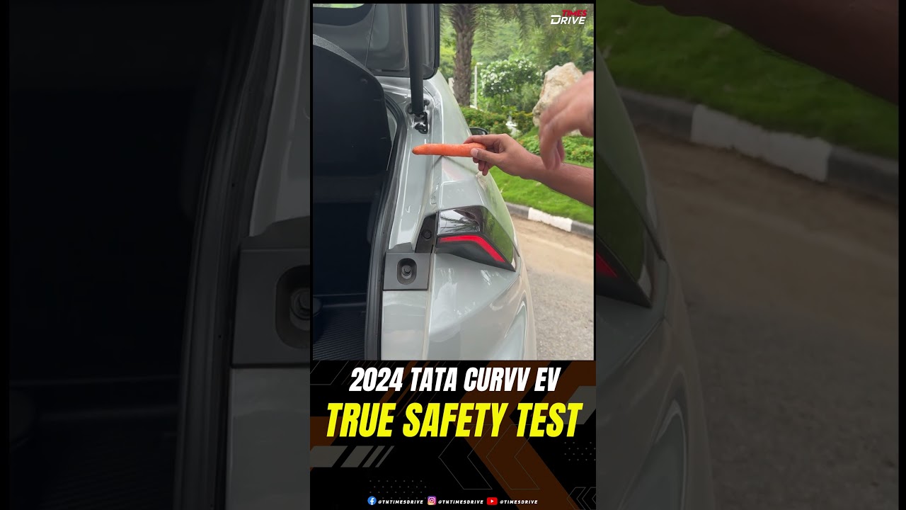 Tata Curvv EV: Safety Test | Tata Curvv EV Coup&eacute; SUV | Tata Curvv EV Boot | Tata Cars Safety