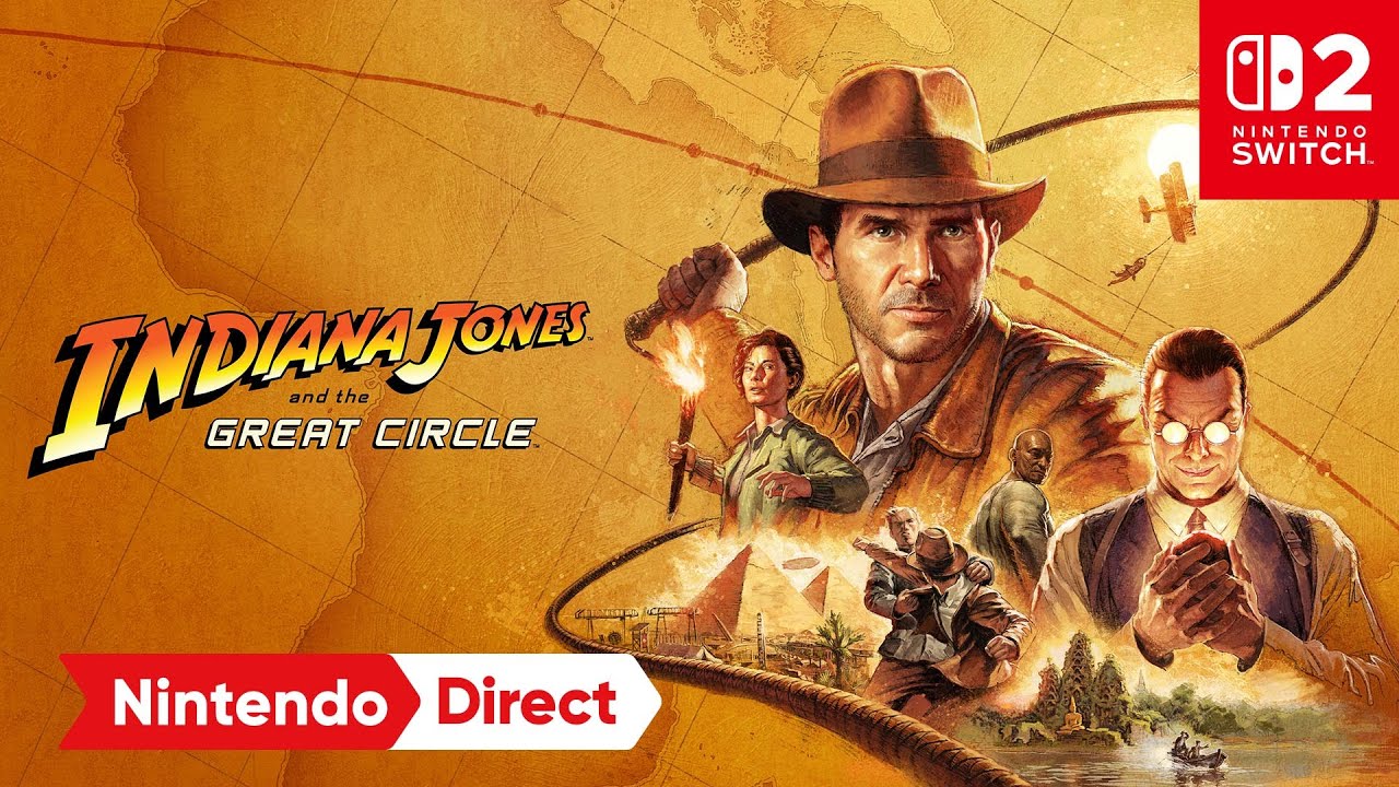 Indiana Jones i Wielkie Koło &ndash; Nintendo Direct: Prezentacja partner&oacute;w 2.5.2026
