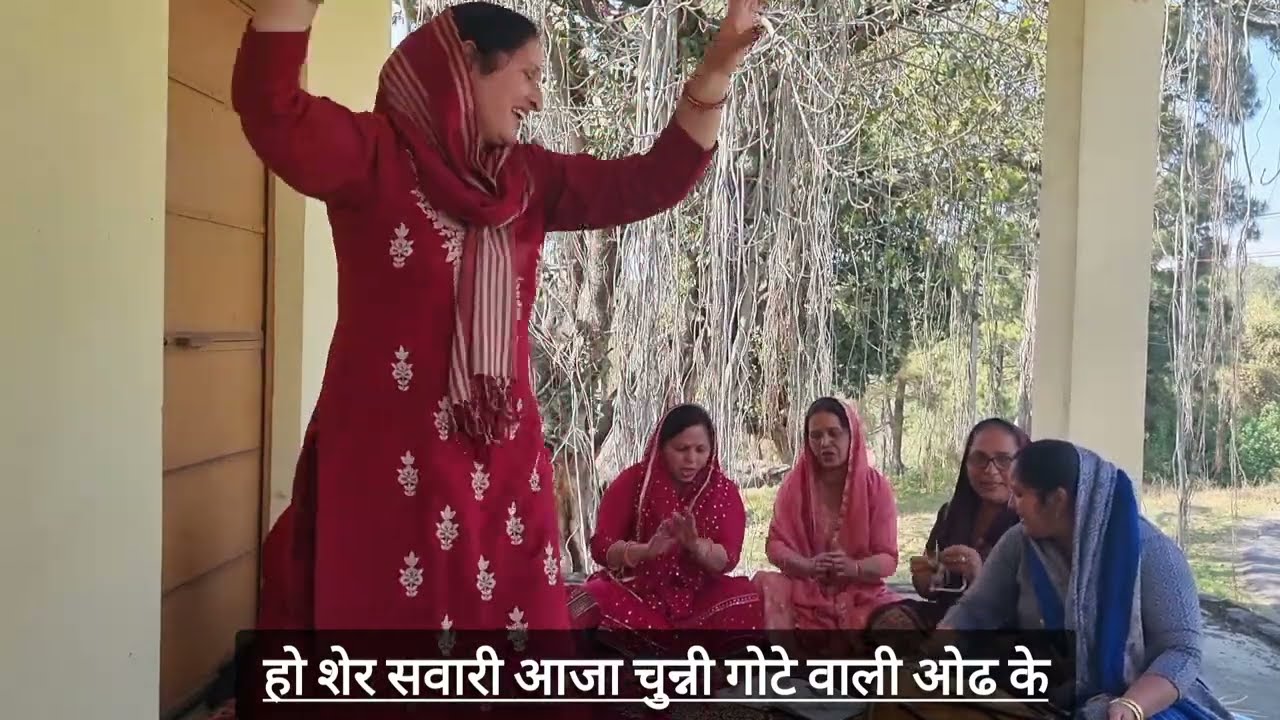 #bhajan आजा मां आजा सोणे मन्दिरां नूं छोड के ।।Bhajan Kirtan With Lyrics 🌷 🙏🏻