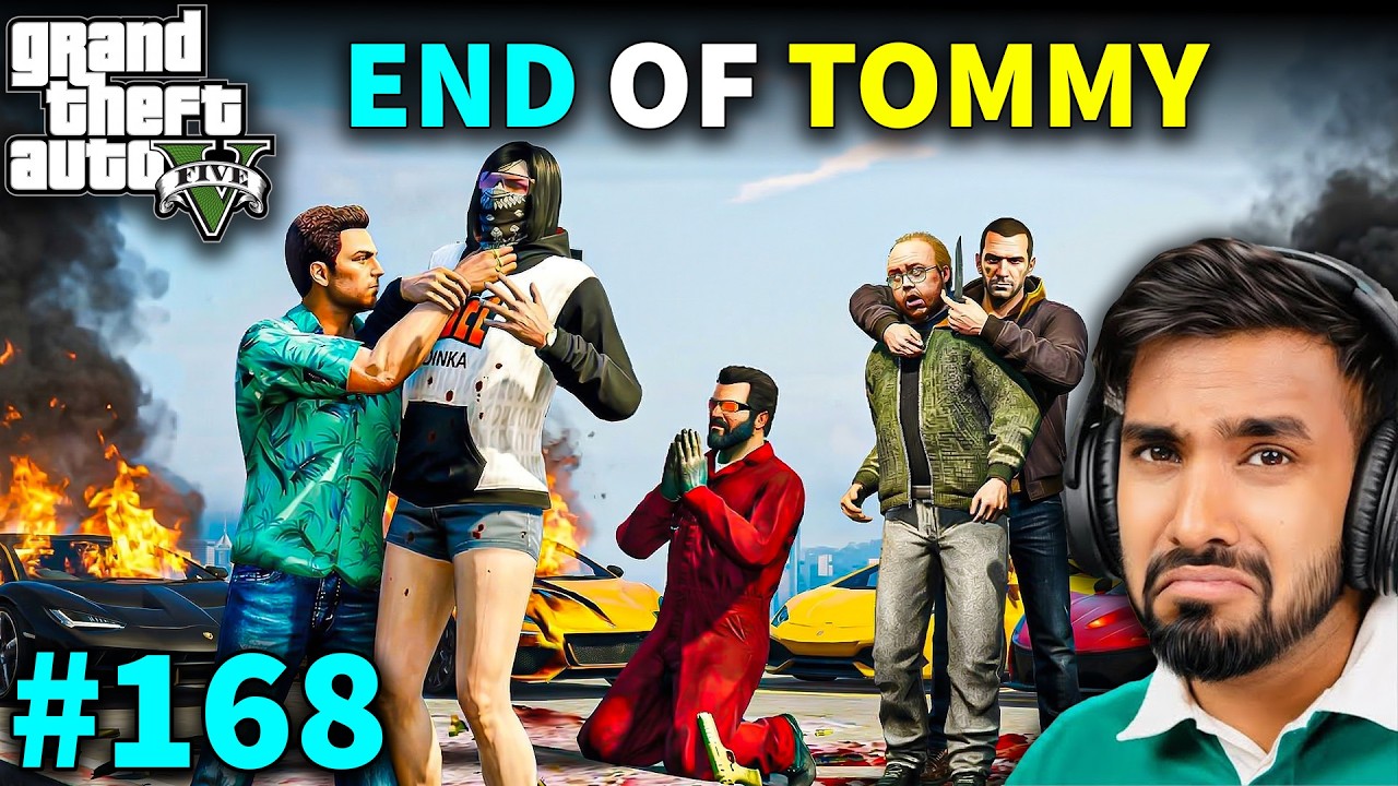 FINALLY END OF TOMMY MAFIA TECHNO GAMERZ GTA V GAMEPLAY #168