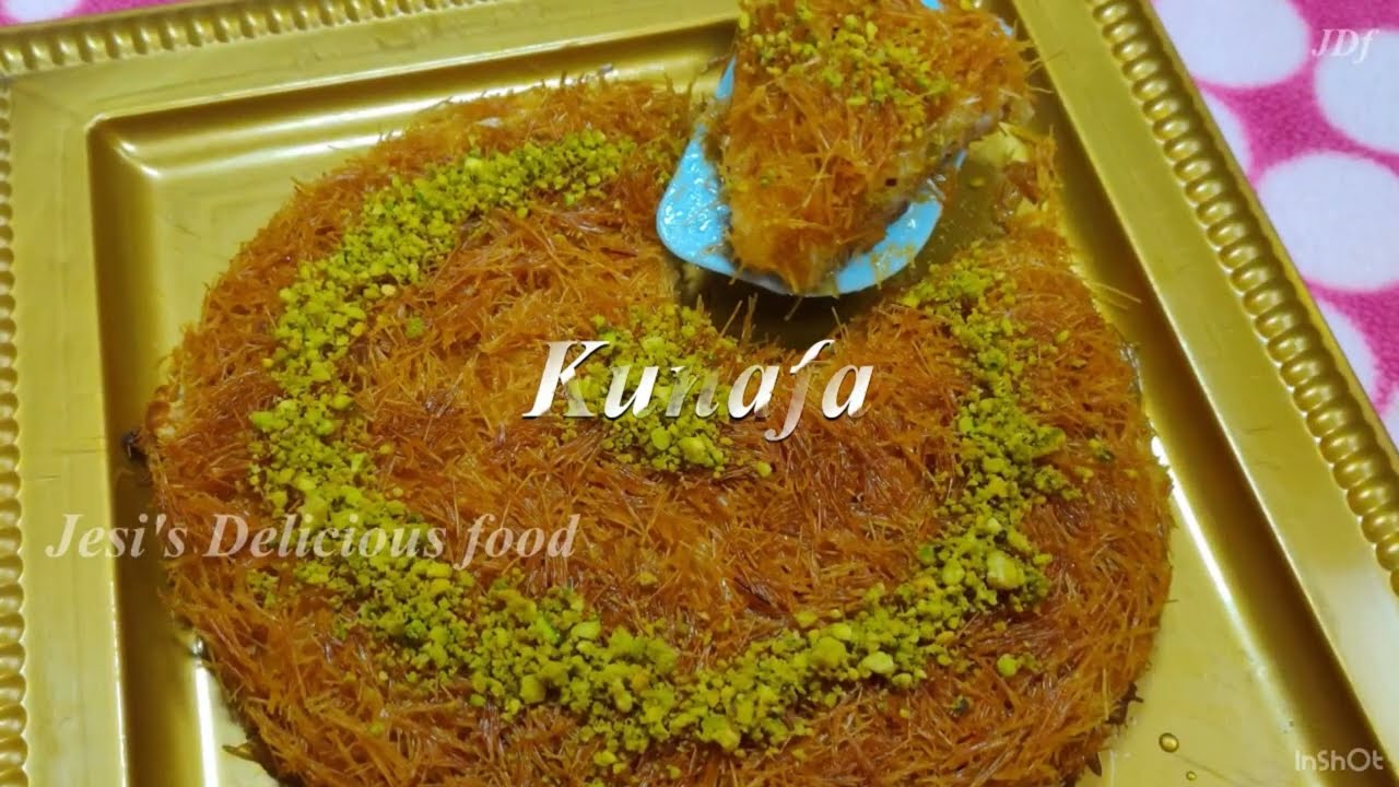 Kunafa Arabian sweet/குனபா அரபியன் இனிப்பு