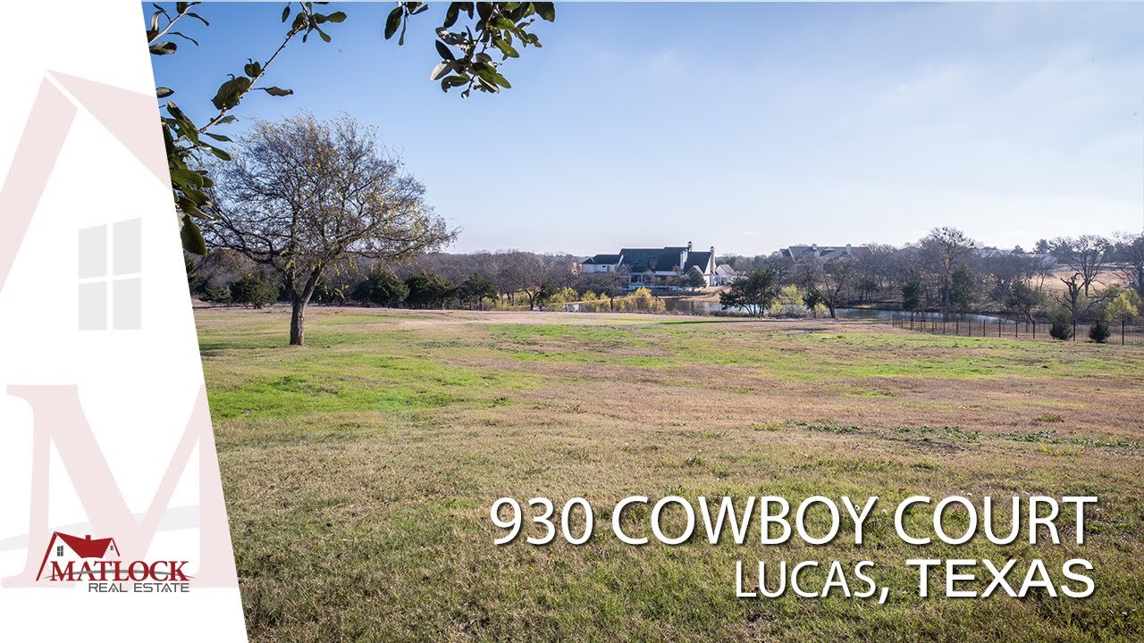 930 Cowboy Court, Lucas, Texas - 6.27 Stunning Hilltop Acres in Lucas, Texas w/ Direct Water Access!