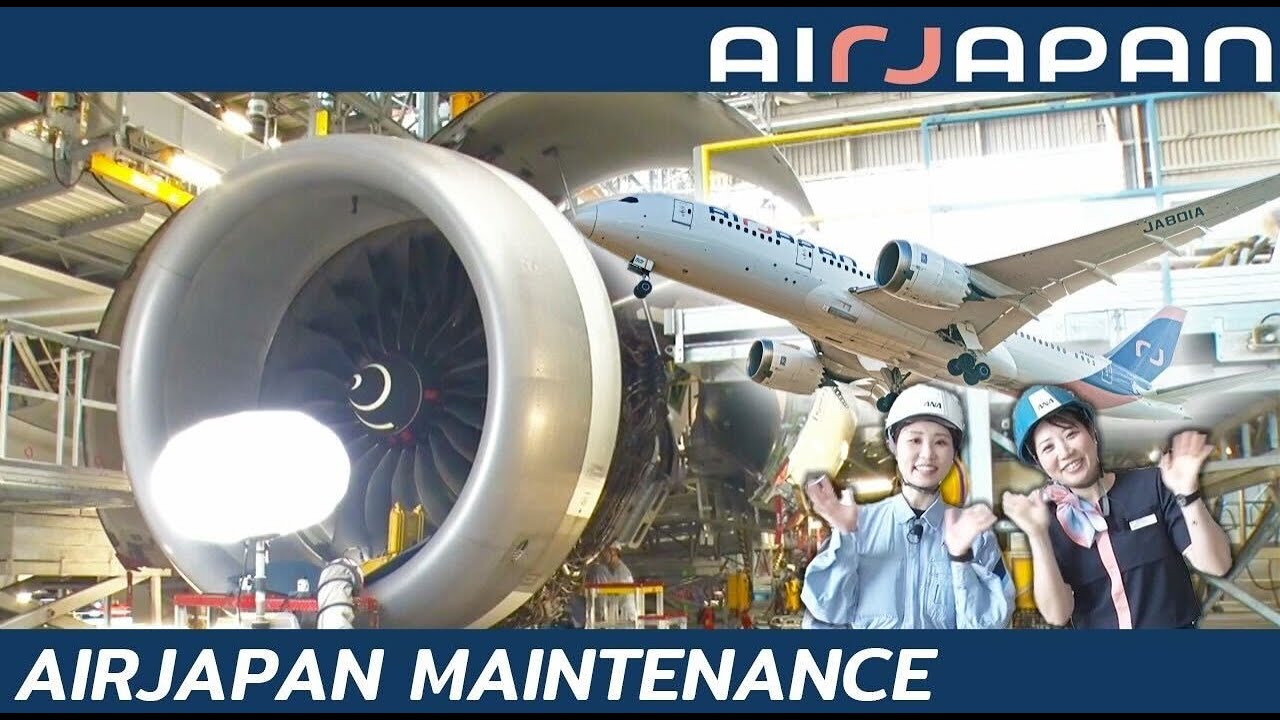 AirJapan Aircraft Maintenance: Behind the Scenes!