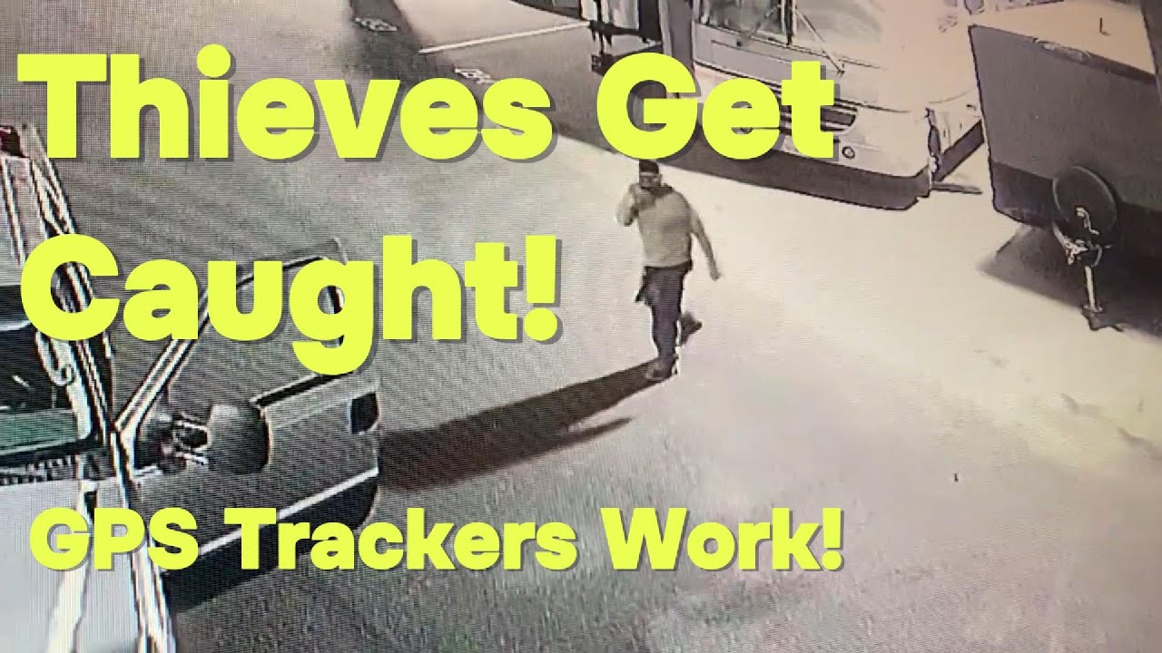 Thieves Get Caught By GPS Tracker!