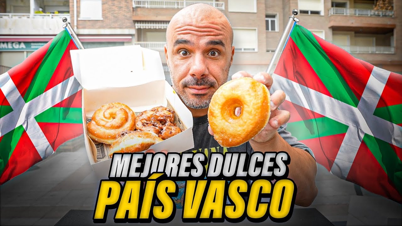 Probando los MEJORES DULCES del PAIS VASCO * LOS MEJORES DONUTS QUE HE PROBADO*