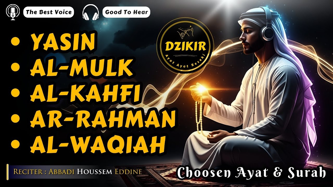Calming Quran Recitation for Deep Sleep & Relaxation | Powerful Bedtime Dhikr Surahs