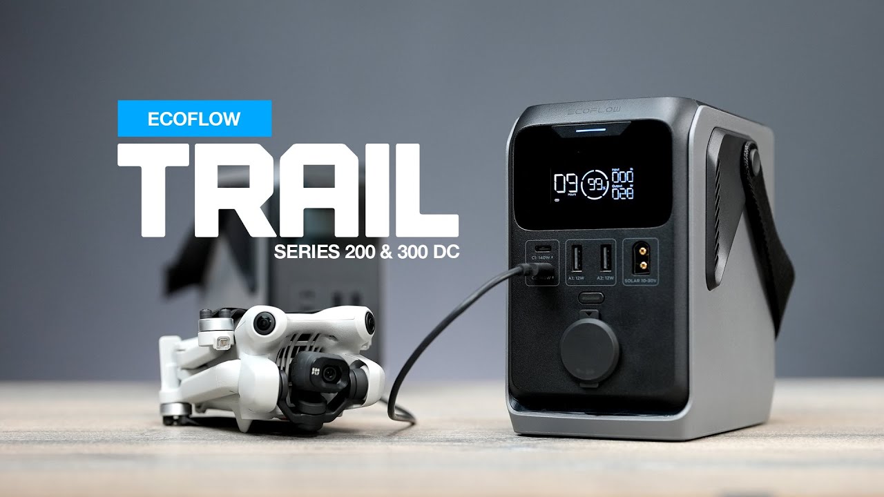 Unleash Off-Grid DC Power: EcoFlow TRAIL Series 200 & 300 DC