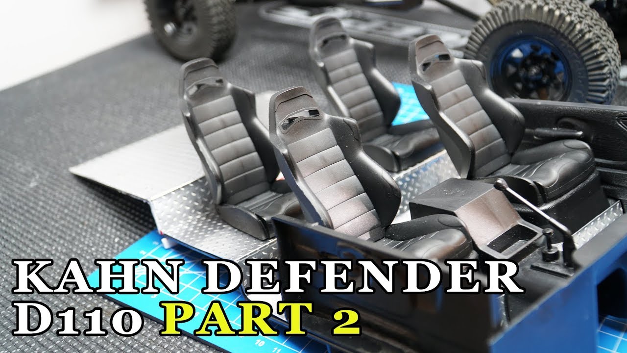 RC Project 6 | Kahn Defender D110 | PART 2: Interior, Floor Panels & Fender Wells