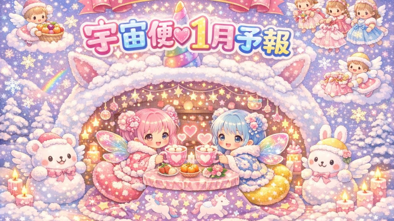 【１月予報】新年🎍素敵に豊かな始まりです💝✨