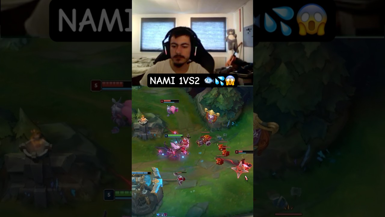 Nami 1v2 OUTPLAY 😳🌊 #nami #leagueoflegends #league