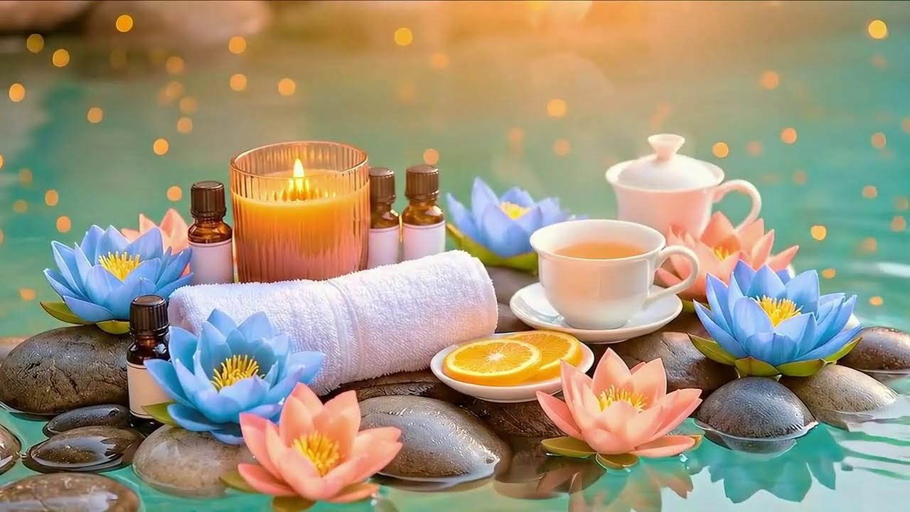 Soothing Dreamscape Music || Healing Piano & Bamboo Water Flow for Peaceful Sleep