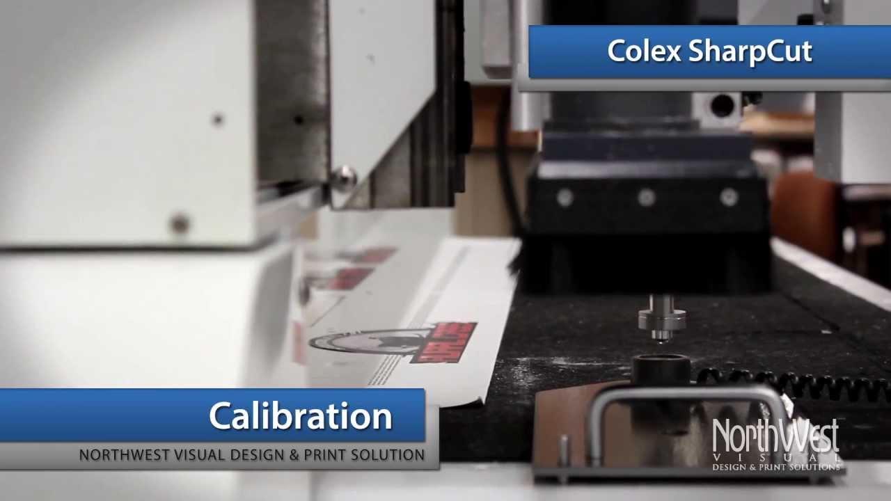 Colex SharpCut Flatbed Cutter Demo
