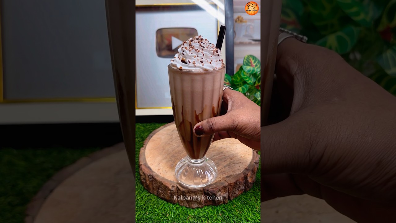 Chocolate shake 🍫🍫❤️❤️&hellip; #shorts #chocolate #chocolateshake #shakes #viralvideo #kalpanaskitchen