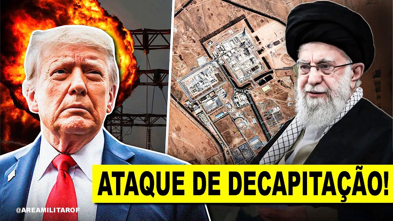 Trump prepara ataque para decapitar a liderança do Irã e instalações nucleares - THAADs chegando!