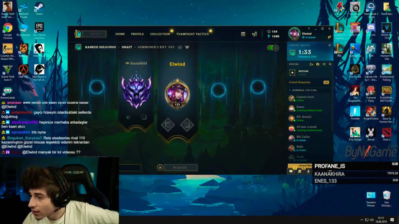 ELWİND TWİTCH T&Uuml;RKİYE WWE D&Ouml;V&Uuml;Ş MONTAJI İZLİYOR M&Uuml;THİŞ 18.08.2019(FULL HD)