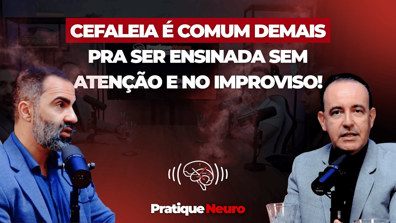 O ensino de tratamento de cefaleia é desvalorizado 🧠