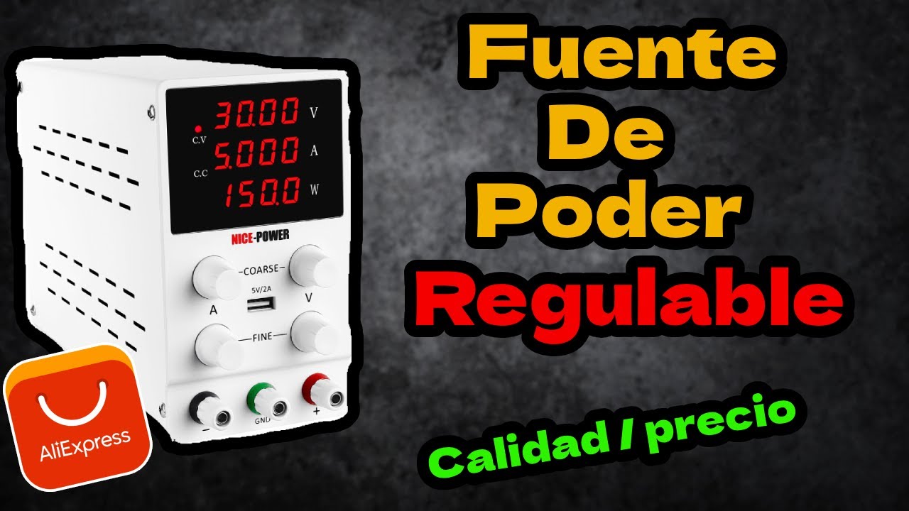 Fuente de poder regulable NICE-POWER SPS3010⚡30v 10a