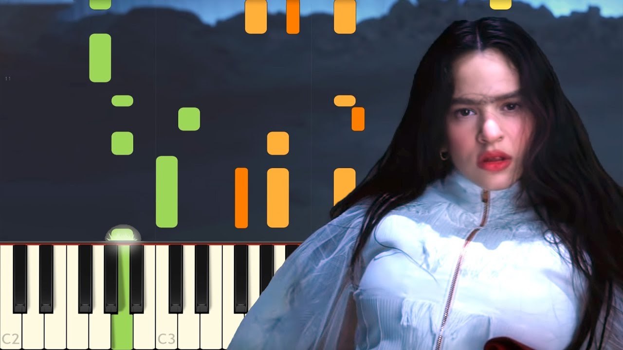 A Palé - Rosalía - Piano - Synthesia