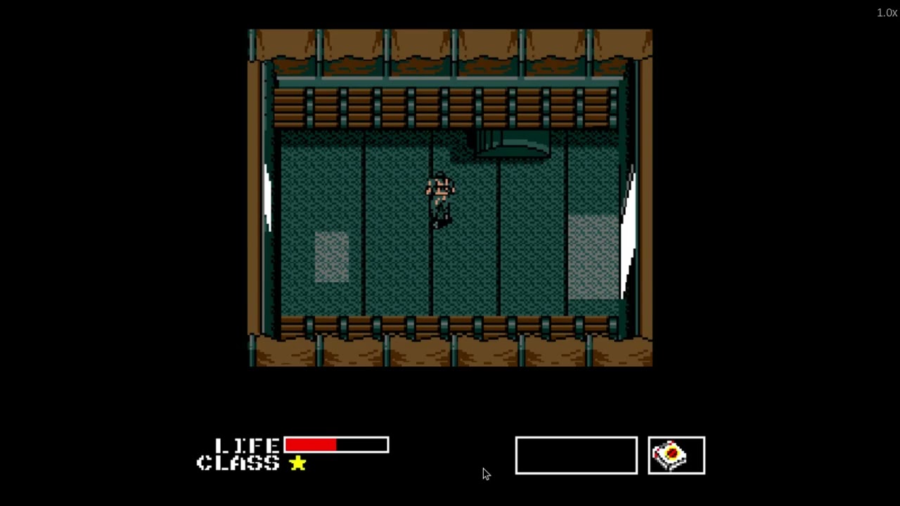 playing metal gear