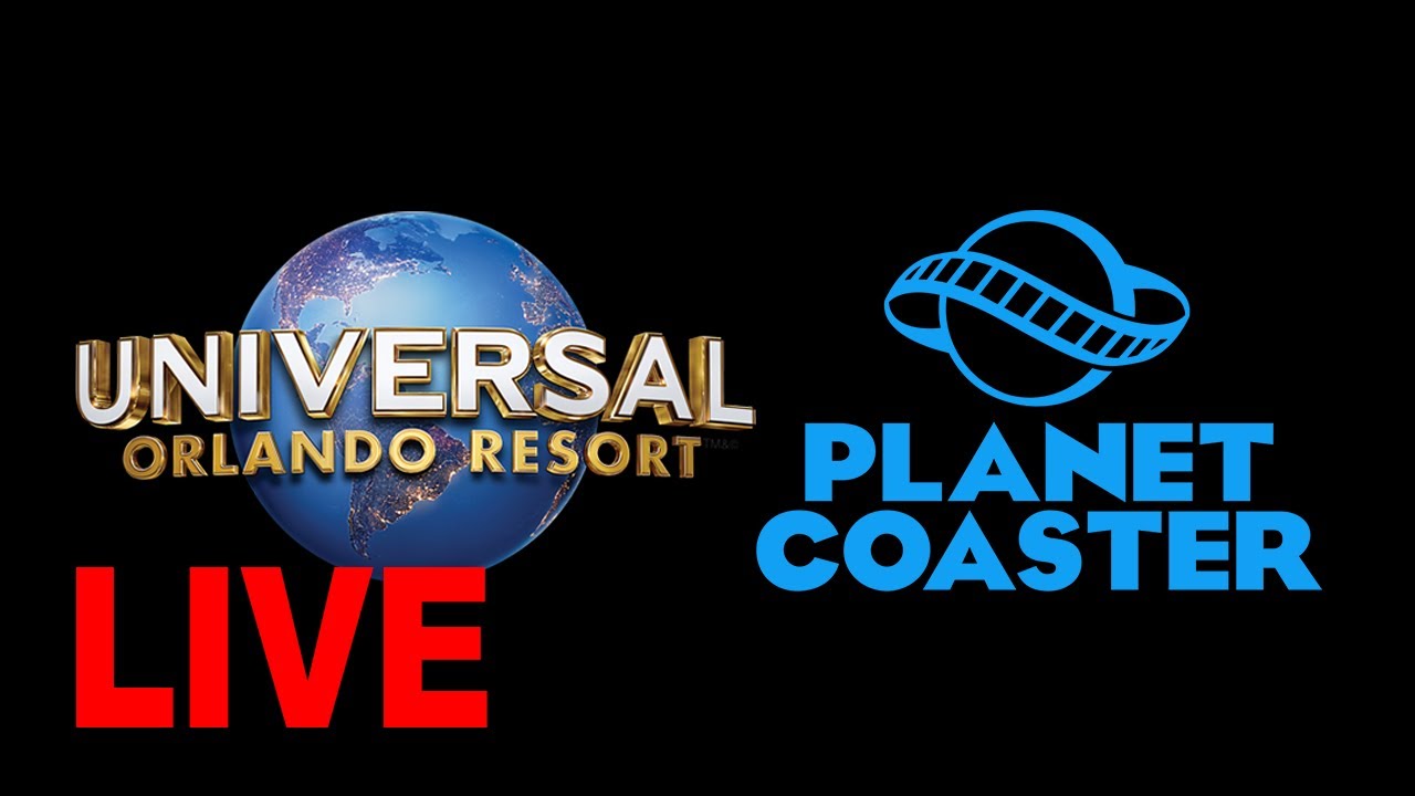 Universal Orlando: Planet Coaster LIVESTREAM!