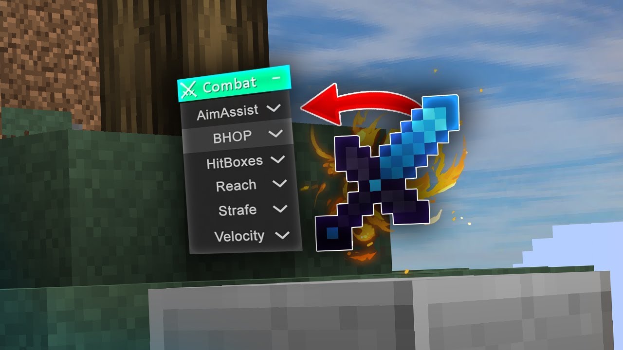 fire swords beat hackers in hypixel uhc