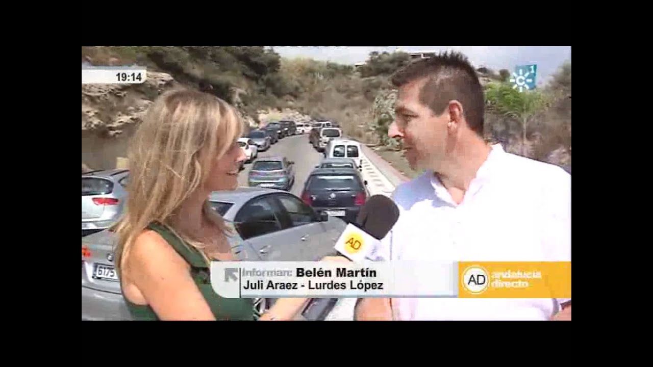 Andalucia Directo visita Nerja acompañado por Miguel Joven.