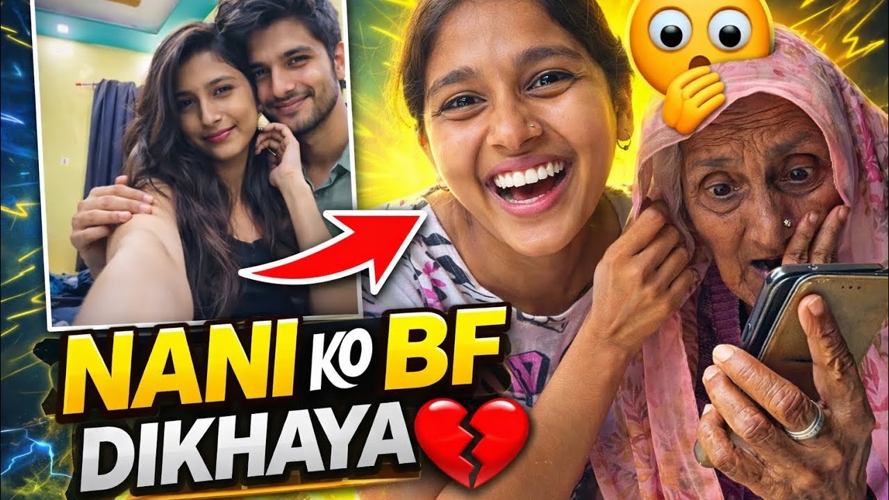 Prank on My Nani with My Boyfriend 😱 |                            #tanuvlog #up #etawah 
