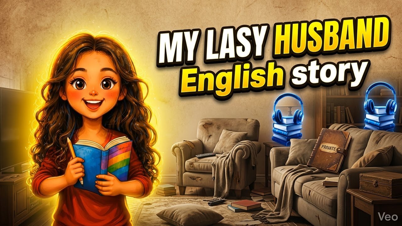 Everyday English My Lazy Husband Has Secrets A1 A2 Story | english reading practice