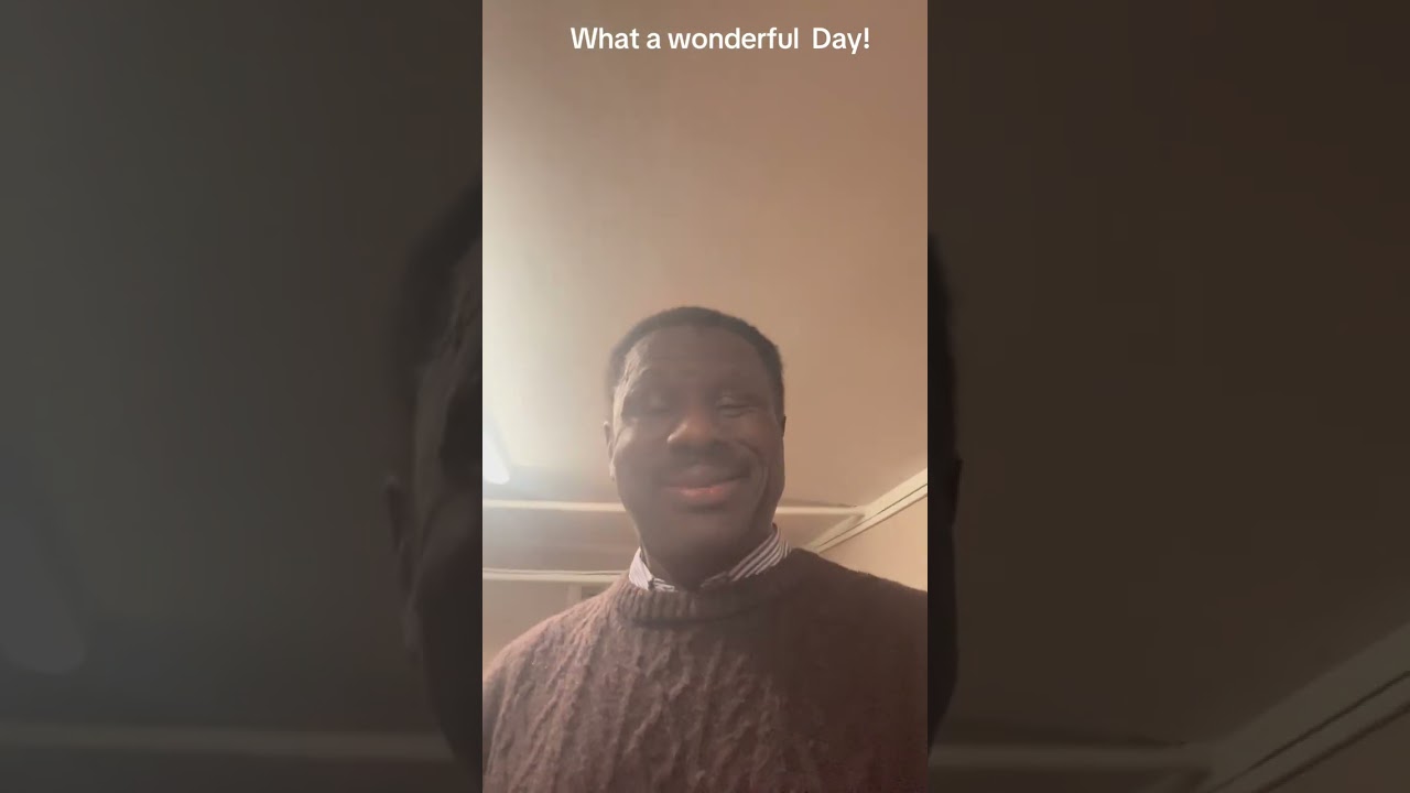 What a wonderful day!