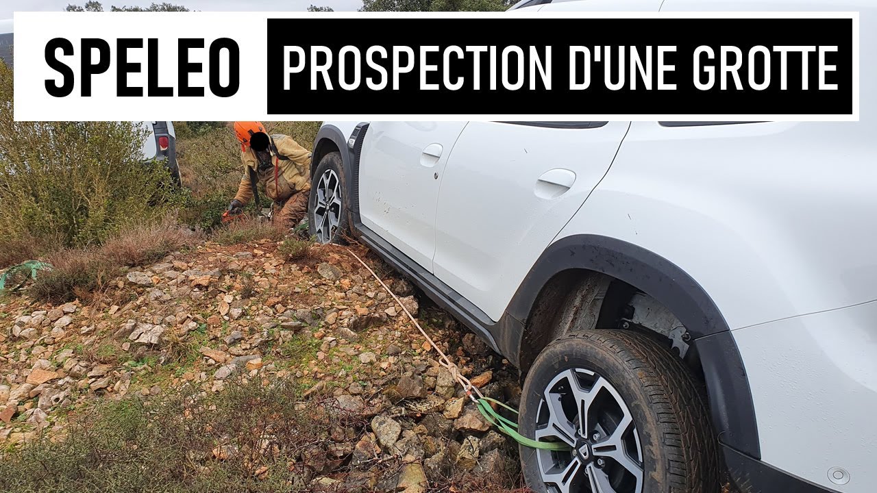 SPÉLÉO | PROSPECTION D'UNE GROTTE - UN EQUIPEMENT HORS DU COMMUN