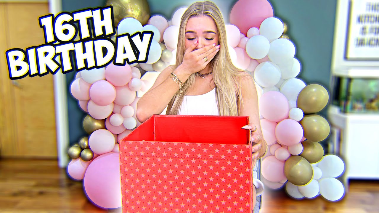 HER 16TH BIRTHDAY! THIS PRESENT MADE EVERYONE CRY 😭