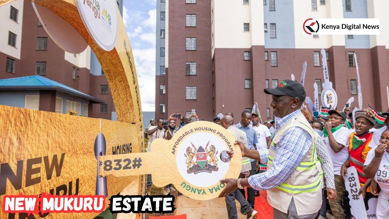 AMAZING! President Ruto's First Affordable Houses Handed Over to Beneficiaries in Mukuru!