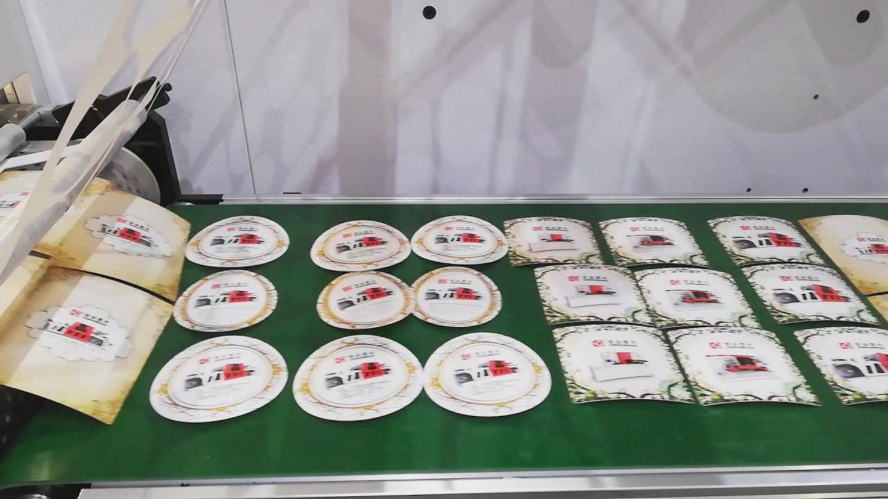 Roll-to-Part Laser Cutting Machine for Sticker - Golden Laser LC350