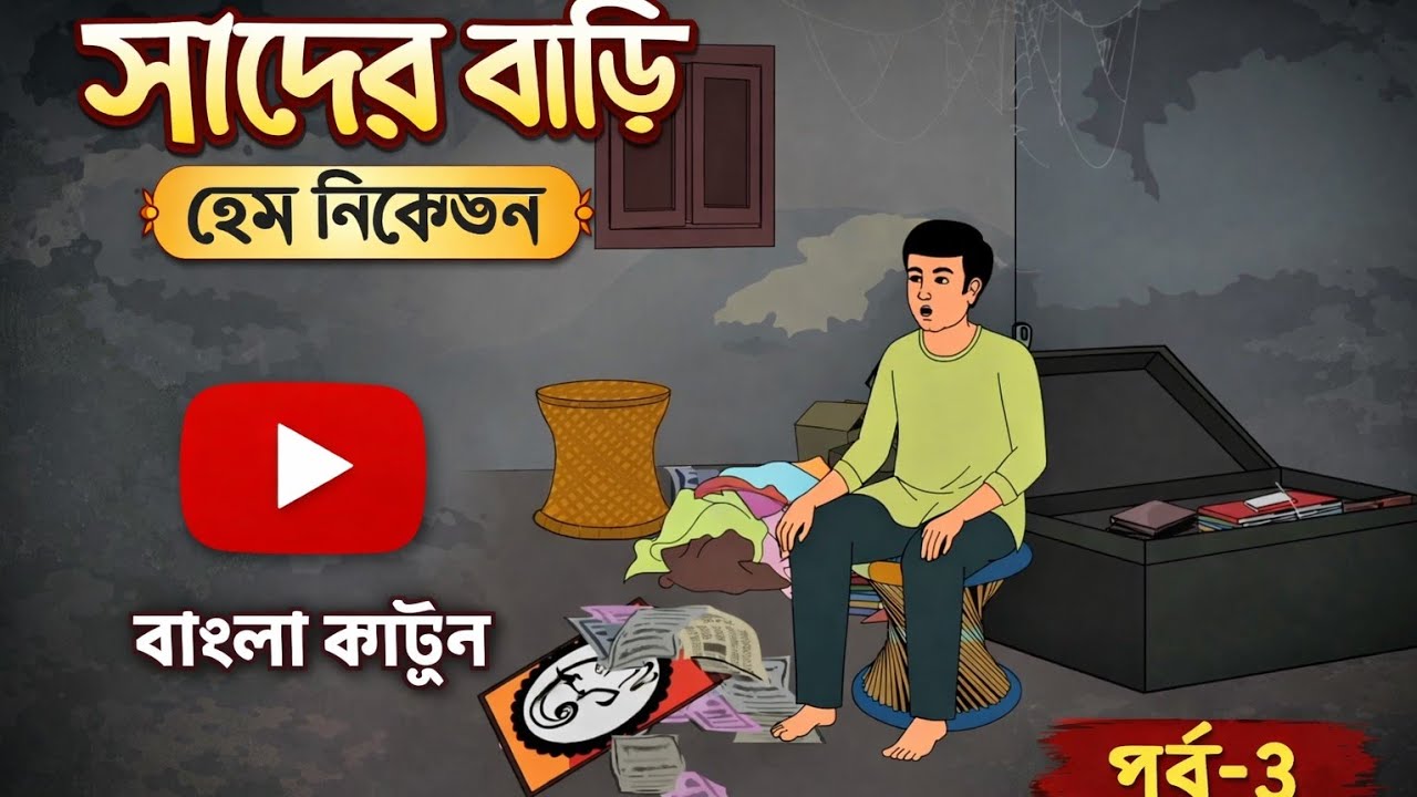📌💥সাধের বাড়ি হেম নিকেতন | বাংলা কার্টুন | পর্ব–৩