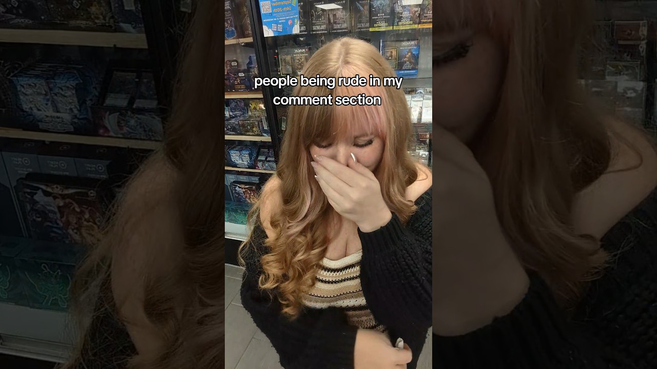 #funny #tradingcardgame #redhead #gamergirl #cardshop #dnd #tcg
