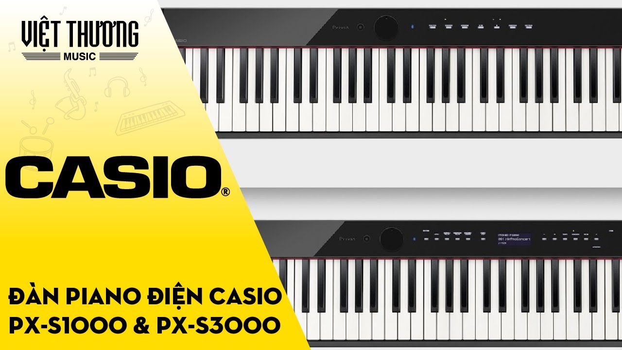 CASIO Privia  PX-S1000 vs CASIO PX S3000 | Promotion Video